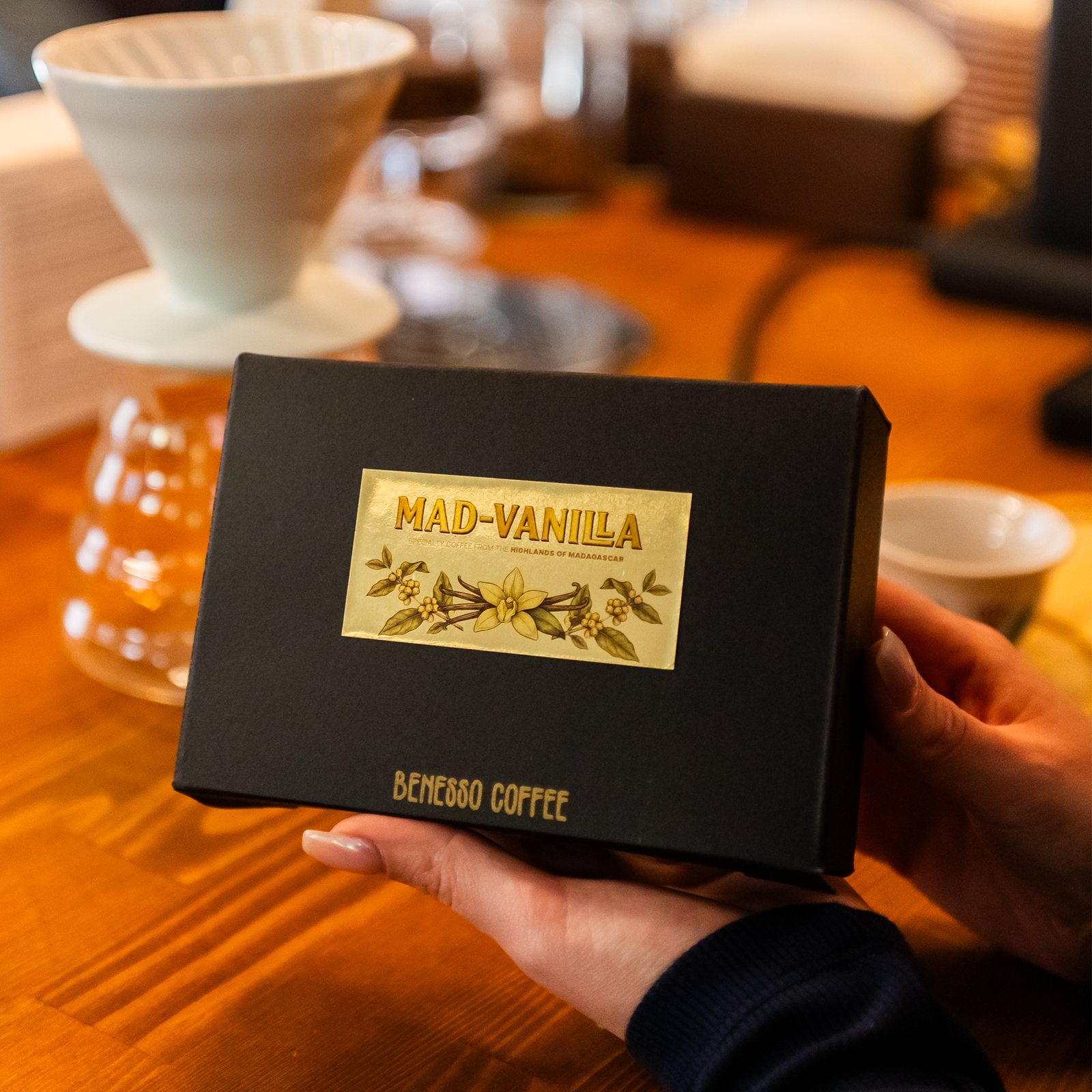 Benesso Coffee demleme çekimi