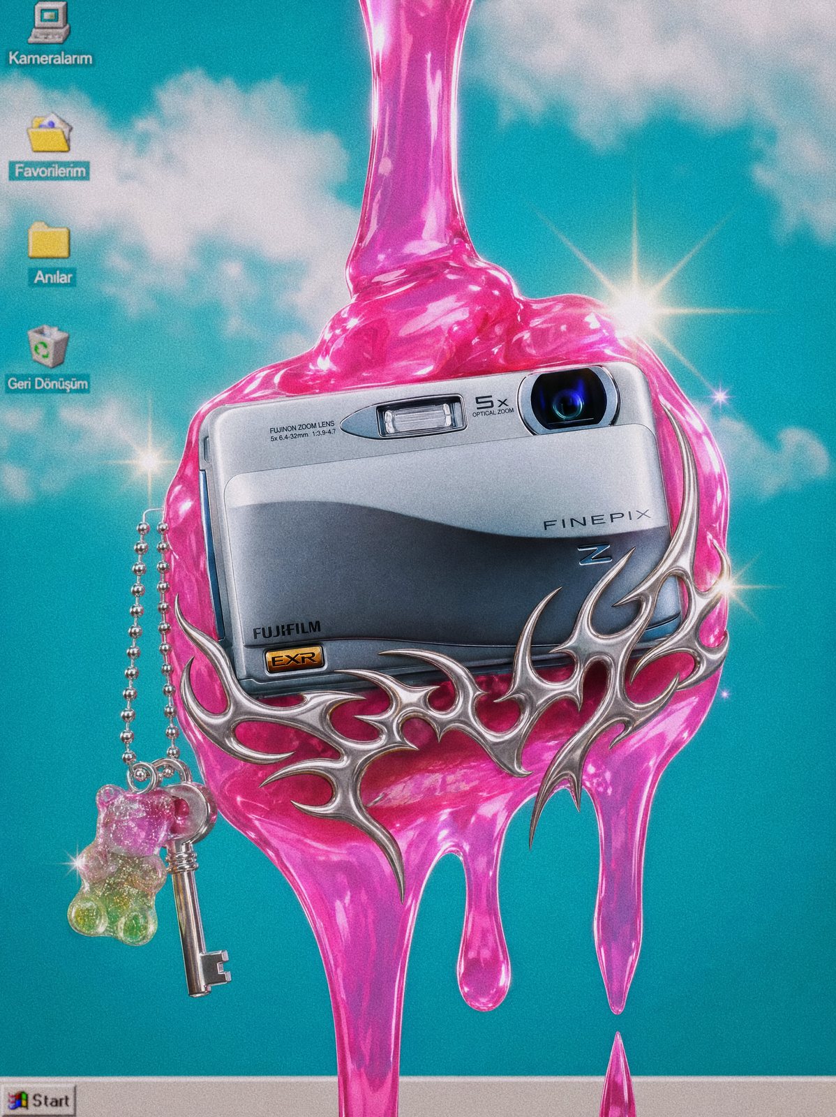 Retro Camera Land reklam görseli